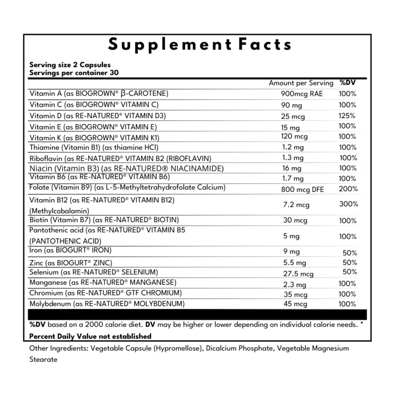 Women’s Fully-Fermented  Multivitamin